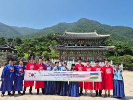 산청군, 부산대학병원 외국인 연수생 팸투어 운영 기사 이미지