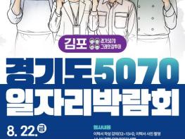 경기도일자리재단, 중장년 재취업 지원 '경기도 5070 일자리박람회 in 김포' 개최 기사 이미지